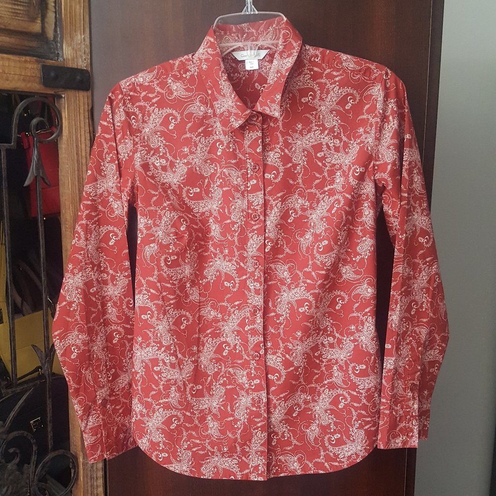 Garnet Hill Favorite Casual Cotton Blouse